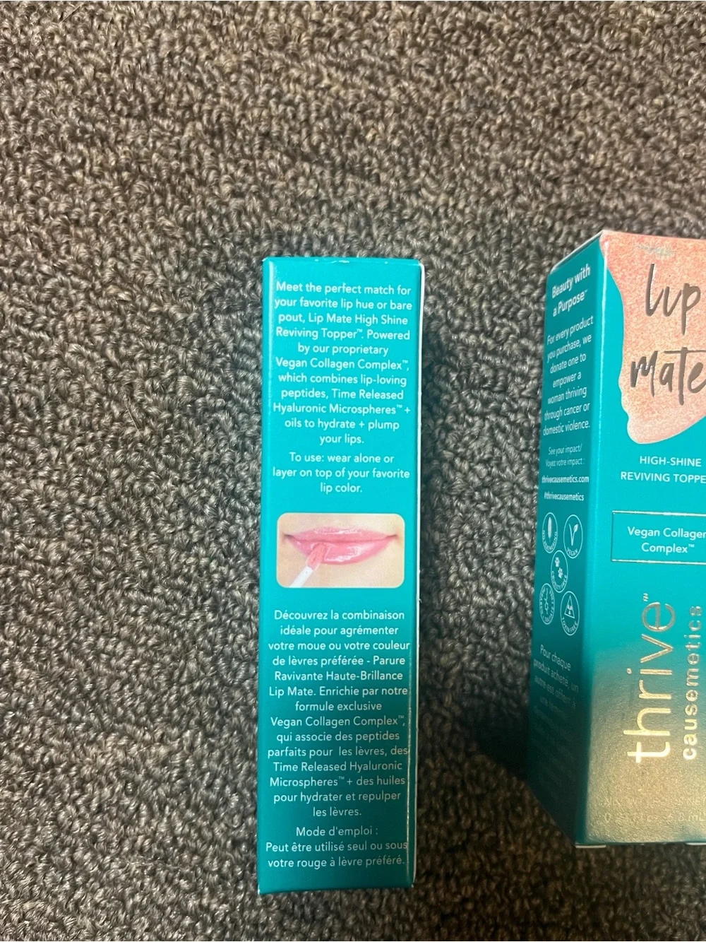 thrive causemetics Up Mate High-Shine Topper - Glinda rose gold - six tubes NIB